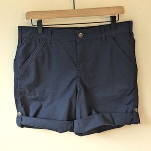 Carhartt Women's Force Original Fit Work Short Navy Blue Size 10